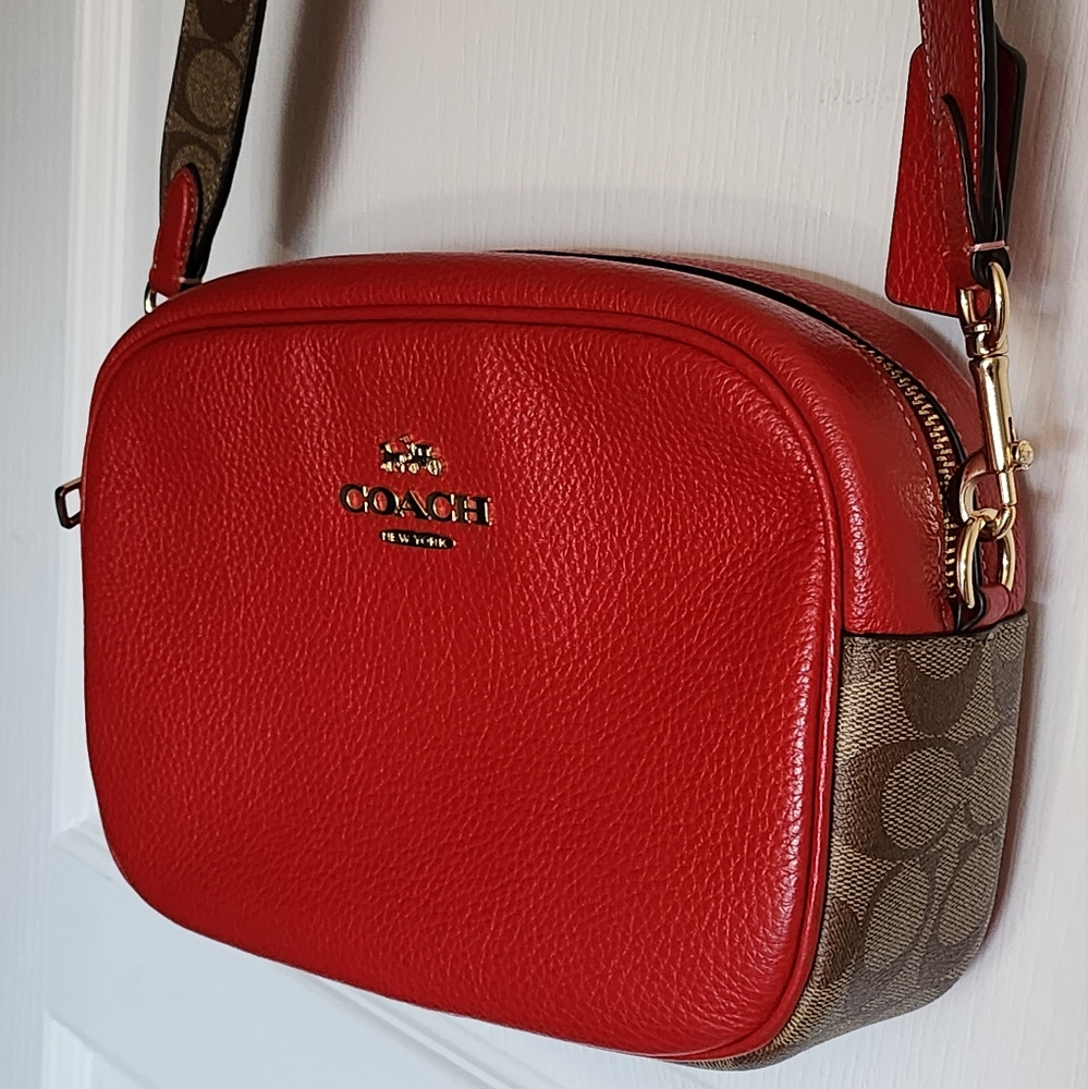 Coach Women's Jamie Camera Bag in Pebble Leather